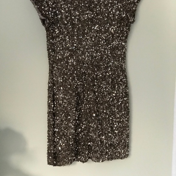 Parker Serena Sequin Dress in Mauve - Picture 12 of 13